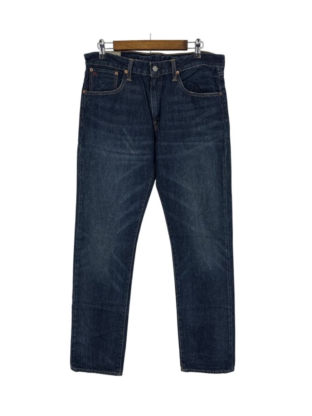 Polo Ralph Lauren Hampton Straight Fit Dk Blue Denim Dungarees Jeans Size 32x34